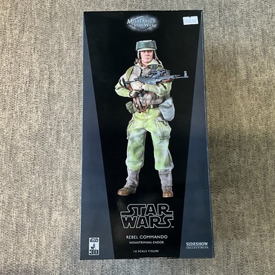 Sideshow Militaries of Star Wars Rebel Commando Infantryman Endor 1/6 Figure
