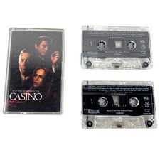 Vtg 1995 Casino Movie Soundtrack Double Cassette Robert DeNiro Joe Pesci Mafia