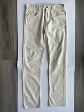 Canali Straight-Leg Jeans Size: IT 50 Off White
