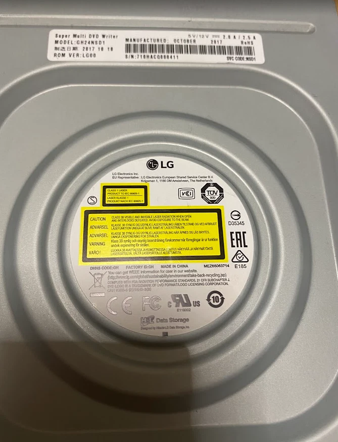 PC (5x) DVD Brenner Laufwerke SATA konvolut. - Bild 4 von 4