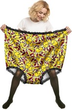 Funny Underwear Gag Gifts for Women Granny Panties Funny White Elephant Bachelor