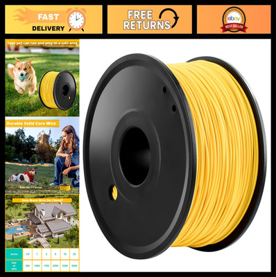 500ft Underground Dog Fence Wire - Electric Boundary Wire for Pet Safety Trainin