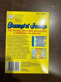 Bump n Jump Nintendo NES Complete CIB - MINTY!!