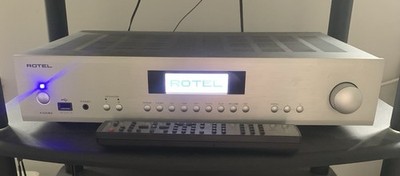 Rotel A12 MK ll  Silver Integrated Stereo Amplifier with box
