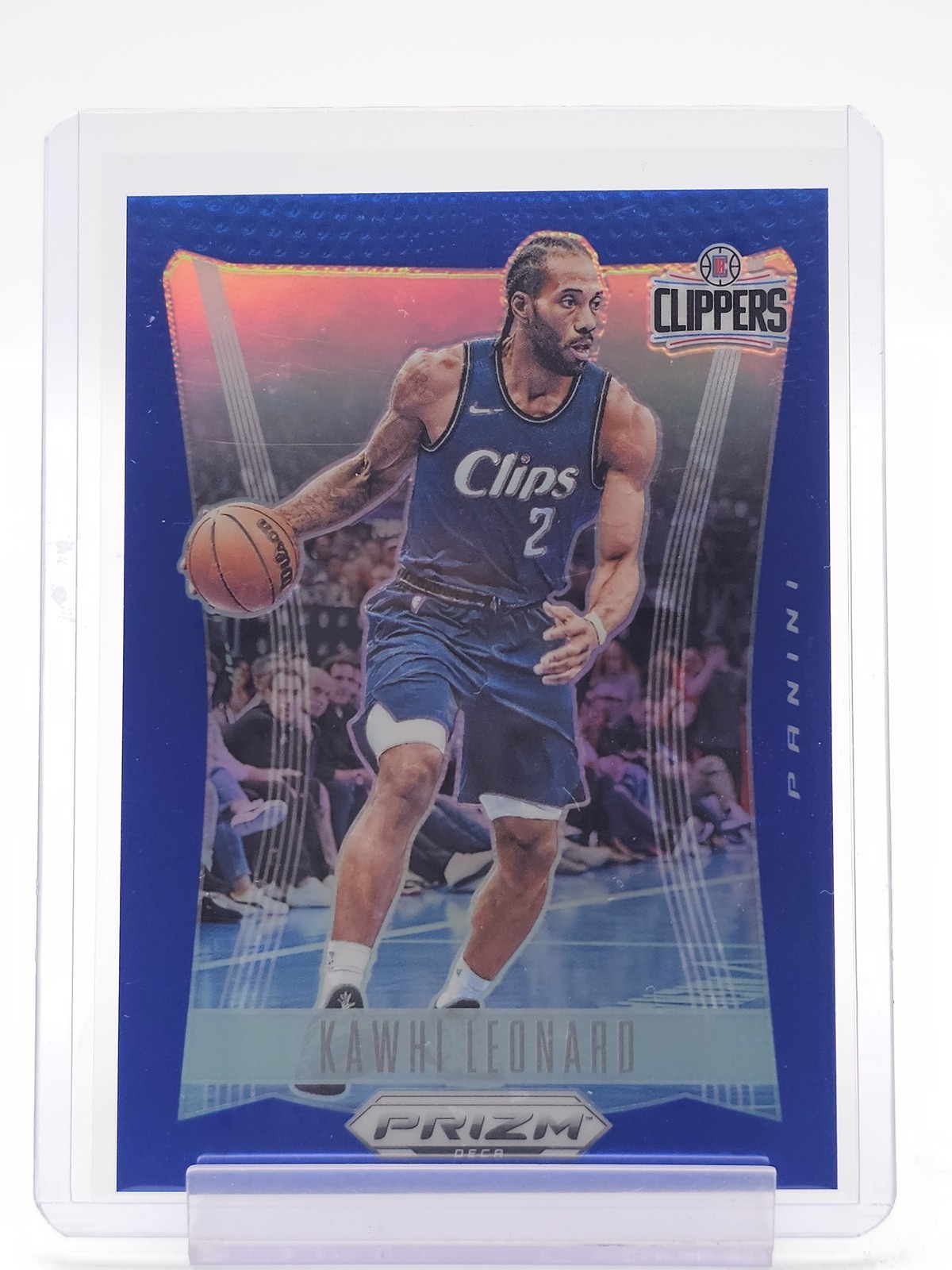 KAWHI LEONARD 2023-24 PRIZM DECA BLUE /149 #278 LOS ANGELES CLIPPERS Q1713