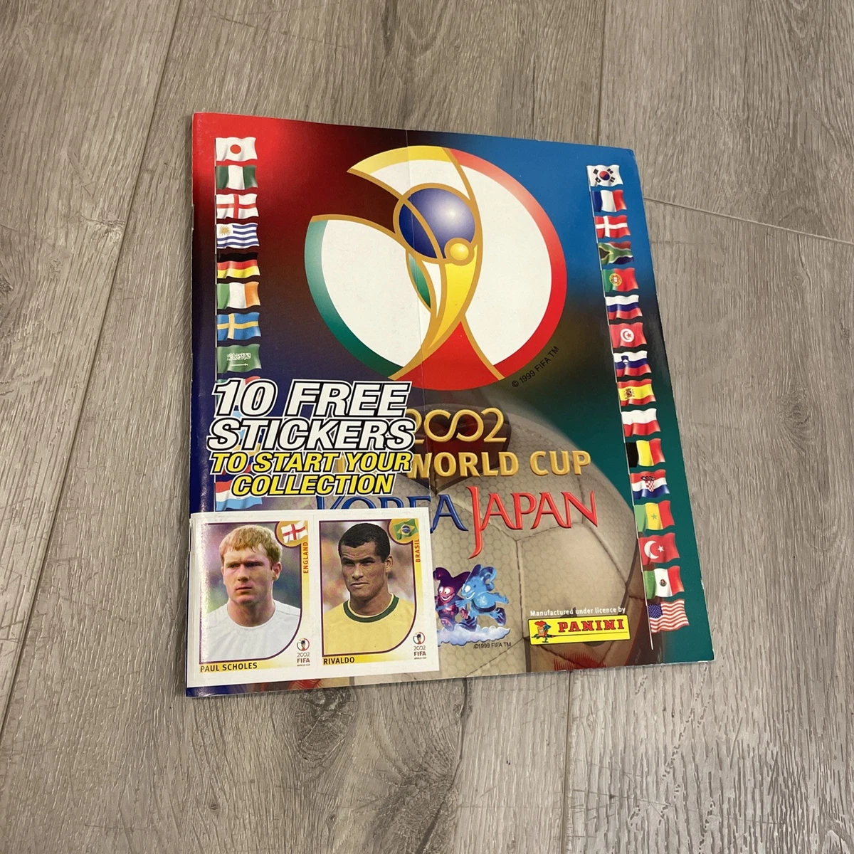 d*9様 PANINI 2002 FIFA ワールドカップ ステッカー 未開封B