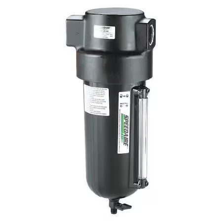 Speedaire 4Zl09 Heavy-Duty Compressed Air Filter - 5 Micron