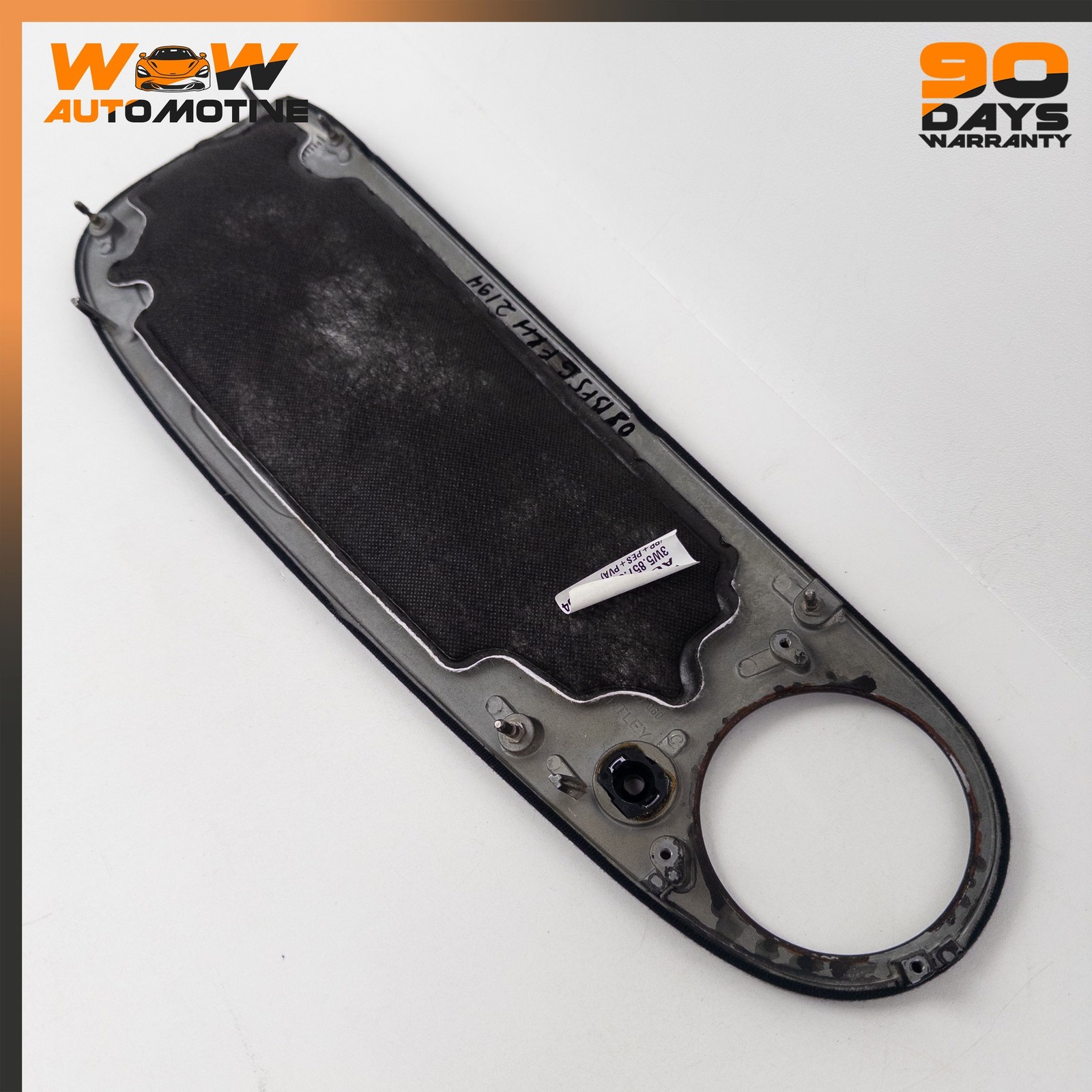 04-13 BENTLEY CONTINENTAL GT GTC RIGHT DASHBOARD DASH TRIM BEZEL BLACK OEM