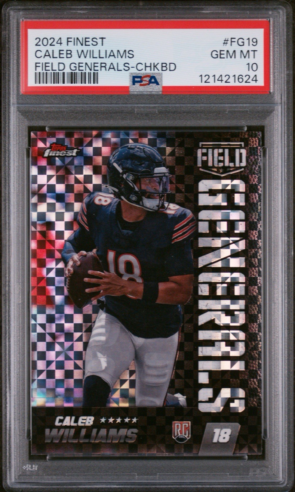 Caleb Williams Topps Finest Field Generals #FG19 Base