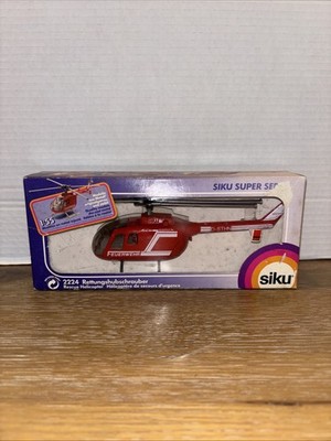 Siku Super Serie Rescue Helicopter 2224 1:55 Scale Diecast Rettungshubschrauber