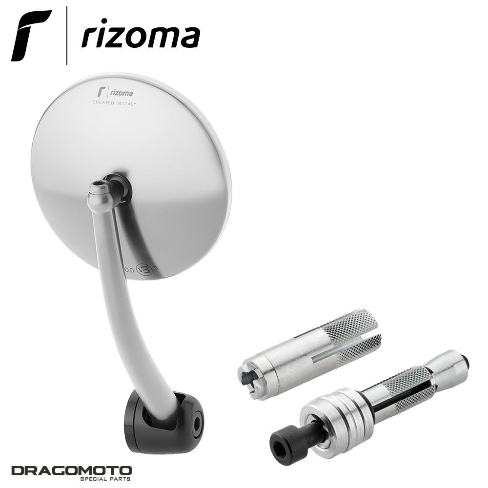 Miroir anti-vibration Rizoma BS192A pour guidon Triumph Tiger Explorer 1215