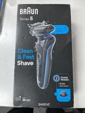 BRAUN Series 5 Electric Razor for Men and Trimmer Wet Dry Shave New!