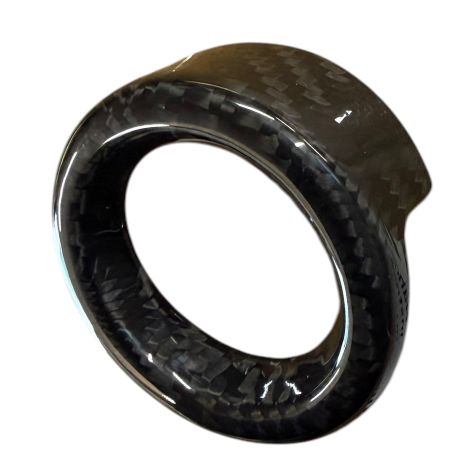 Real Carbon Fibre Climate Ring Surround Cover for MINI R55 R56 R57 Cooper S JCW
