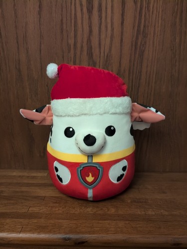 Gund Paw Patrol Christmas Holiday Marshall 12" Plush Nickelodeon  - Picture 1 of 11