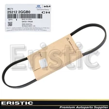 Genuine Water Pump Drive Belt for 2015 - 2019 HYUNDAI SONATA 2.0L 2.4L