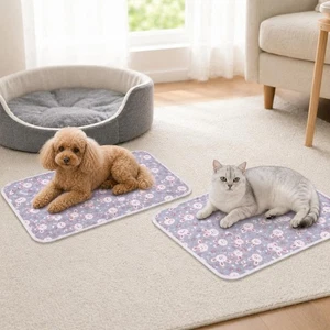Tissu souple Pet Cooling Mat Résistant aux fuites pour chiens Cats Utilisation 50x40cm