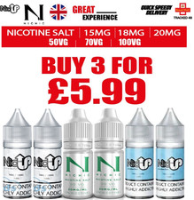  Shots Nic Shots 10ml 15/18/20mg e liquid vape juice NicDrops drops 50/70/100 VG