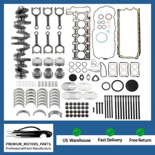 N55 3.0L Engine Overhaul Rebuild Kit w/ Crankshaft & ConRod & Timing Set For BMW