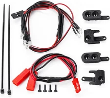 Ascent-18 RC Front Rear LED Light Lamp, Car Lights Kits for Black 