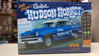 Moebius 1219 Matty Winspur's Fabulous Hudson Hornet 1/25 model kit