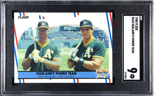 1988 Oakland's Power Team (Mark McGwire / Jose Canseco #624