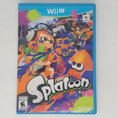 Splatoon Nintendo Wii U No Manual Good Condition Fast Shipping 