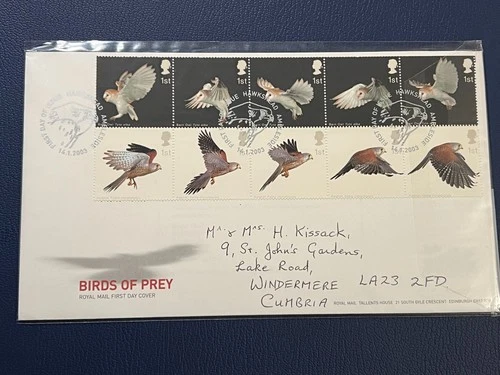 GB 2003 Birds Of Prey First Day Cover, Mint...........Free UK Postage