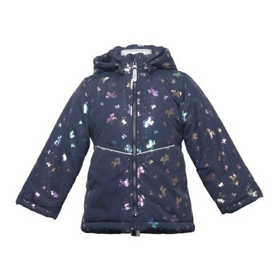 Basic Needs by Name It, Winterjacke, Mädchen, Größe: 104, Blau/Mehrfarbig #lj7