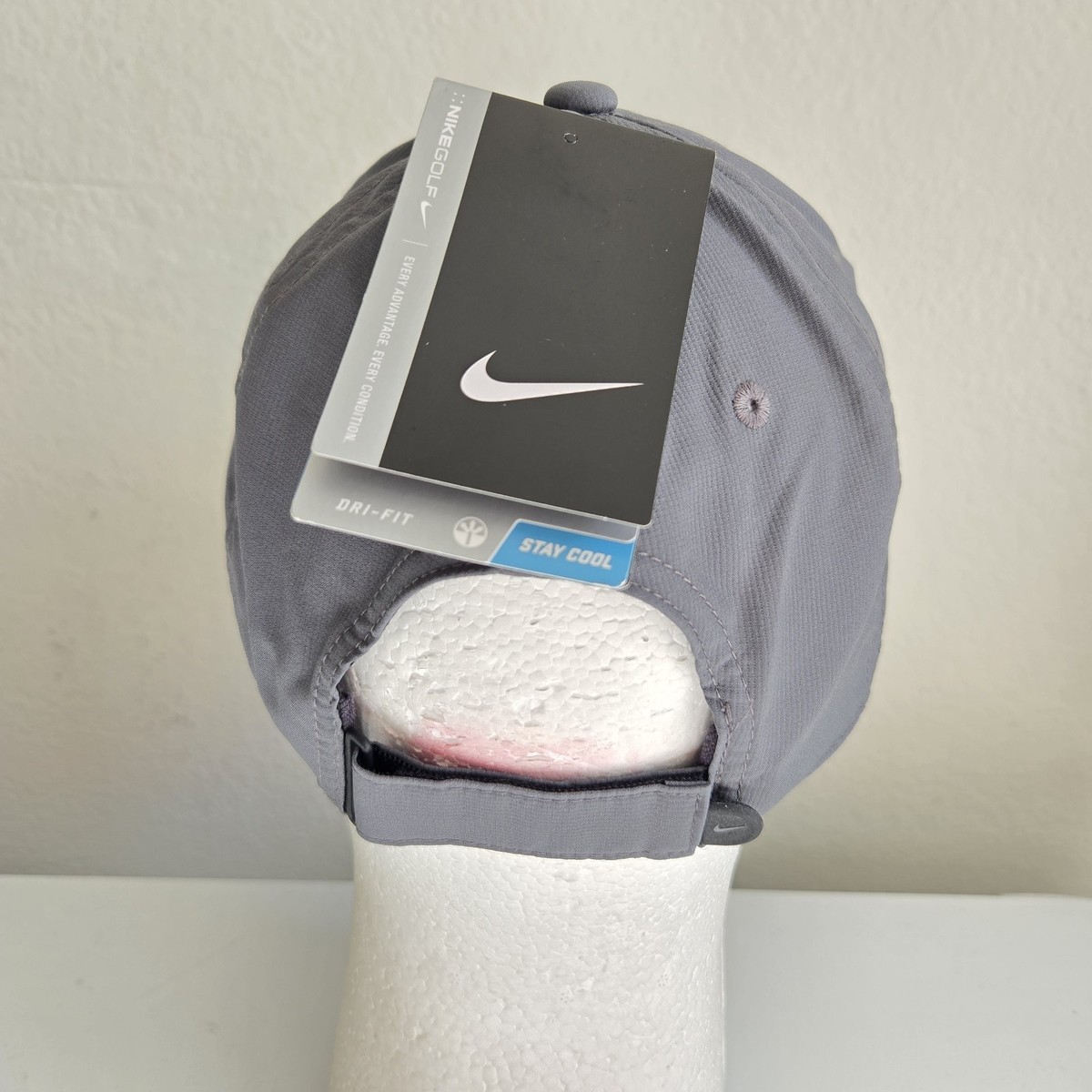 COACHELLA NIKE GOLF Black Embroidered Baseball Cap- NEW! Nike Golf x Coachella Embroidered Gray Dri-FIT Hat Cap Mens  main image 3
