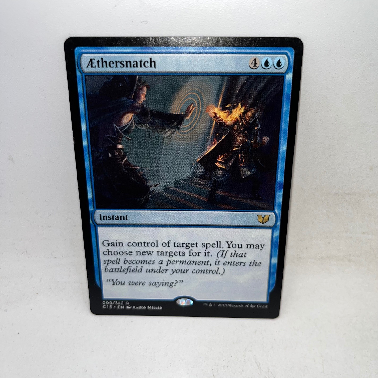 Aethersnatch 9 Rare Commander 2015 Magic: The Gathering Lightly Played