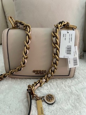 Guess Damen ABEY Crossbody Flap Damenhandtasche, Light Rum ANGEBOT!