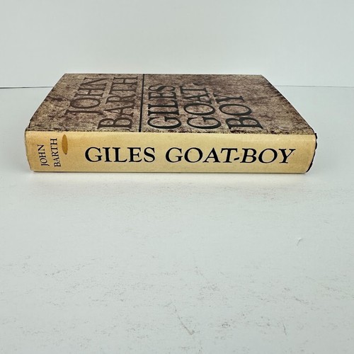 Giles Goat-Boy or, The Revised New Syllabus by John Barth Vtg 1966 HC/DJ - Picture 3 of 15
