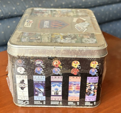 Team NFL Presents Super Bowl XXV Commemorative Assorted Chocolates In SB Tin - Picture 3 of 6