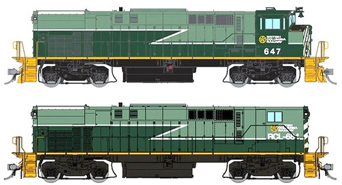 Rapido HO Scale ~ M420 British Columbia Railway #642 & #686 ~ DCC Sound ~ 33529 | Zustand: New