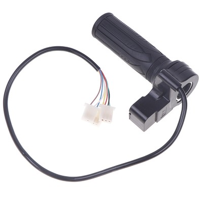 Ebike Twist Throttle Controller Handle Grip With Push Forward And Reverse Botton
