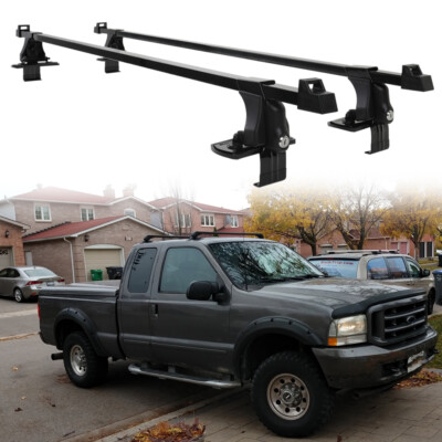 54'' Top Roof Rack Cross Bar Luggage Cargo Carrier For Ford F-250 Super 2017-2022