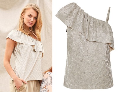 CREAM - 10604665 BLUSE - TOP / DULL GOLD / UVP 69,95   / 38 - M