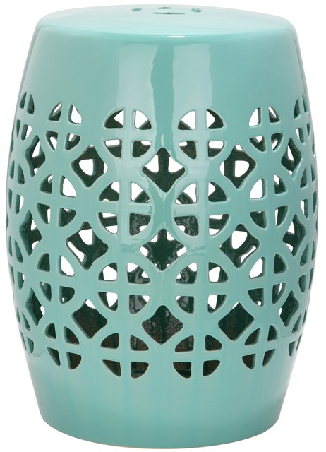 Safavieh Castle Gardens Collection Circle Lattice Ceramic Garden