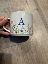 Old East Maine Co. Monogram “A” Mug New with tag