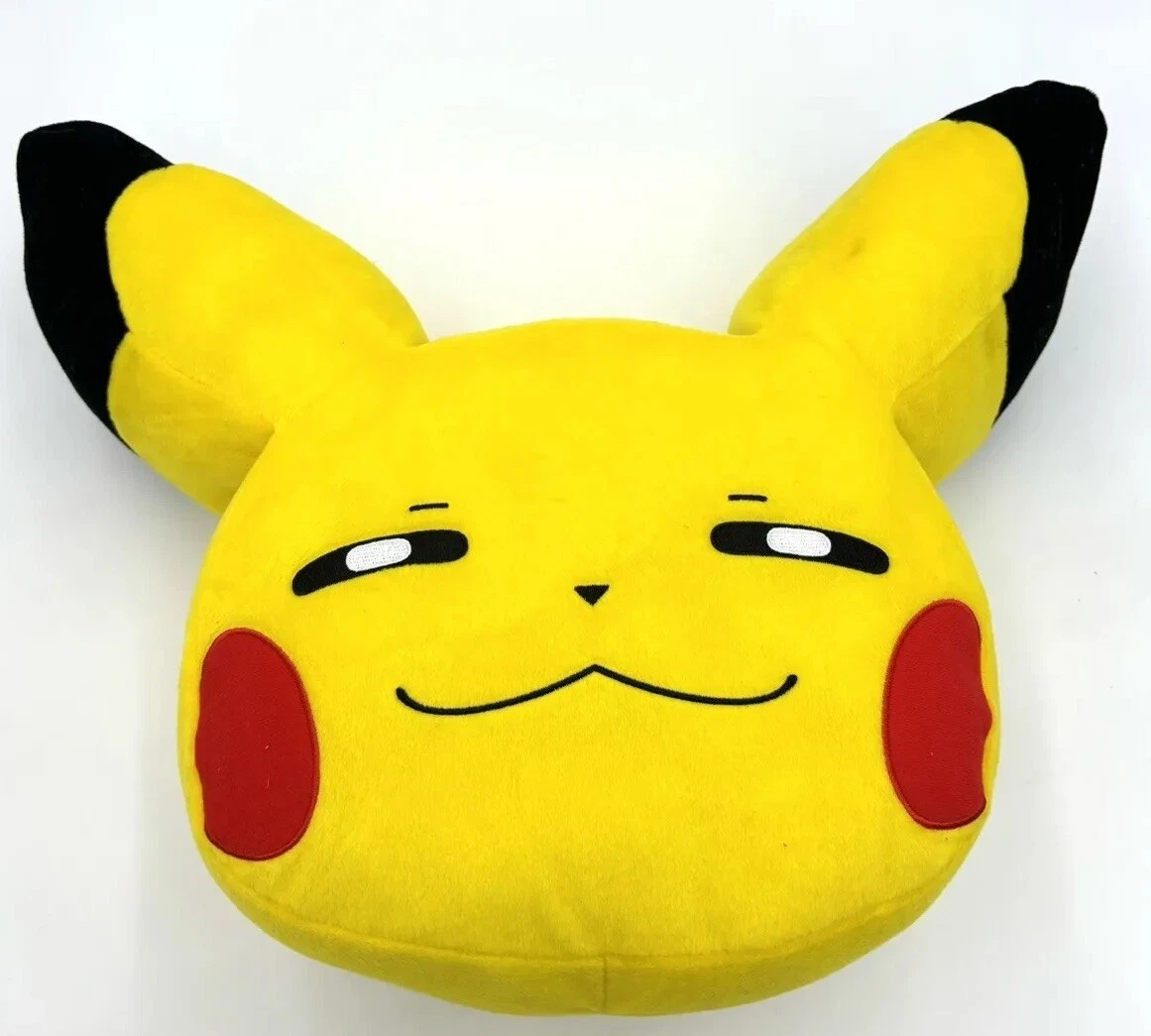 Authentic Pokemon Pikachu Plush Pillow 14x11x7 Japanese Imports