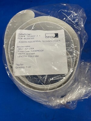 HABASIT FLEXPROOF CONVEYOR BELT XVT-2304 90MM WIDTH 1100MM LENGTH QTY OF 