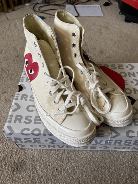 cdg converse size 11