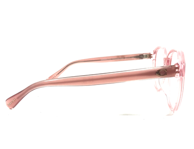 Coach Eyeglasses Frames HC6209F 5743 Milky Pink/Transparent  display picture 2