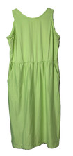 Columbia Sleeveless Summer Dress Women's L Large Lime Green PFG Sundress