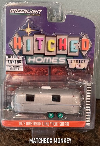 Greenlight Green Máquina Enganchada Hogar Serie 10 Airstream Safari con Toldo Persecución - Imagen 2 de 4