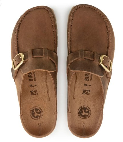 Birkenstock Buckley Cognac Oiled Leather EU 36R / 40R / 41R / 42R - Picture 2 of 2