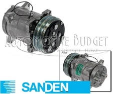 A/C Compressor w/Clutch for Sanden SD508 SD5H14 4513 6631 9264 - NEW OEM