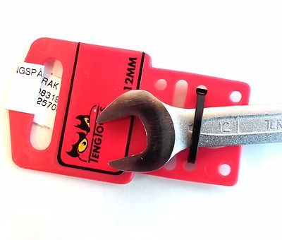 Tengtools Flacher Maulschlüssel Mit Ratsche, 12 Mm – Perfekt Für Enge Stellen