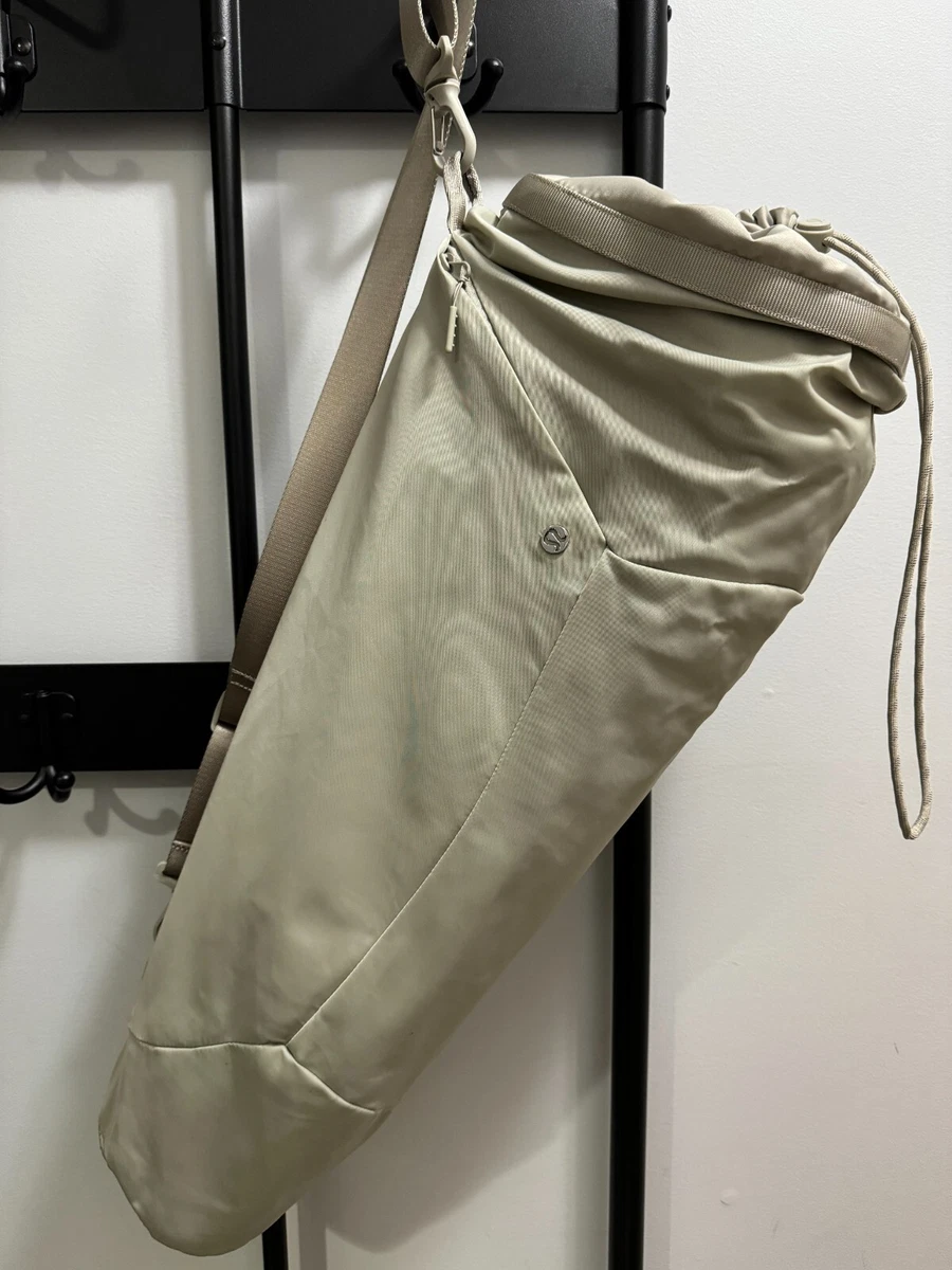 Lululemon Adjustable Yoga Mat Bag - tan