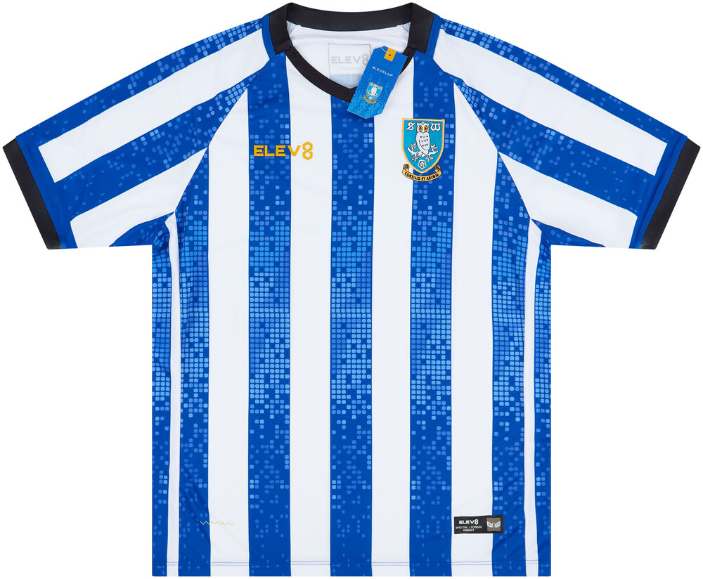 SHEFFIELD WEDNESDAY 2019/20 HOME (2XL) ELEV8 BLUE/WHITE FOOTBALL